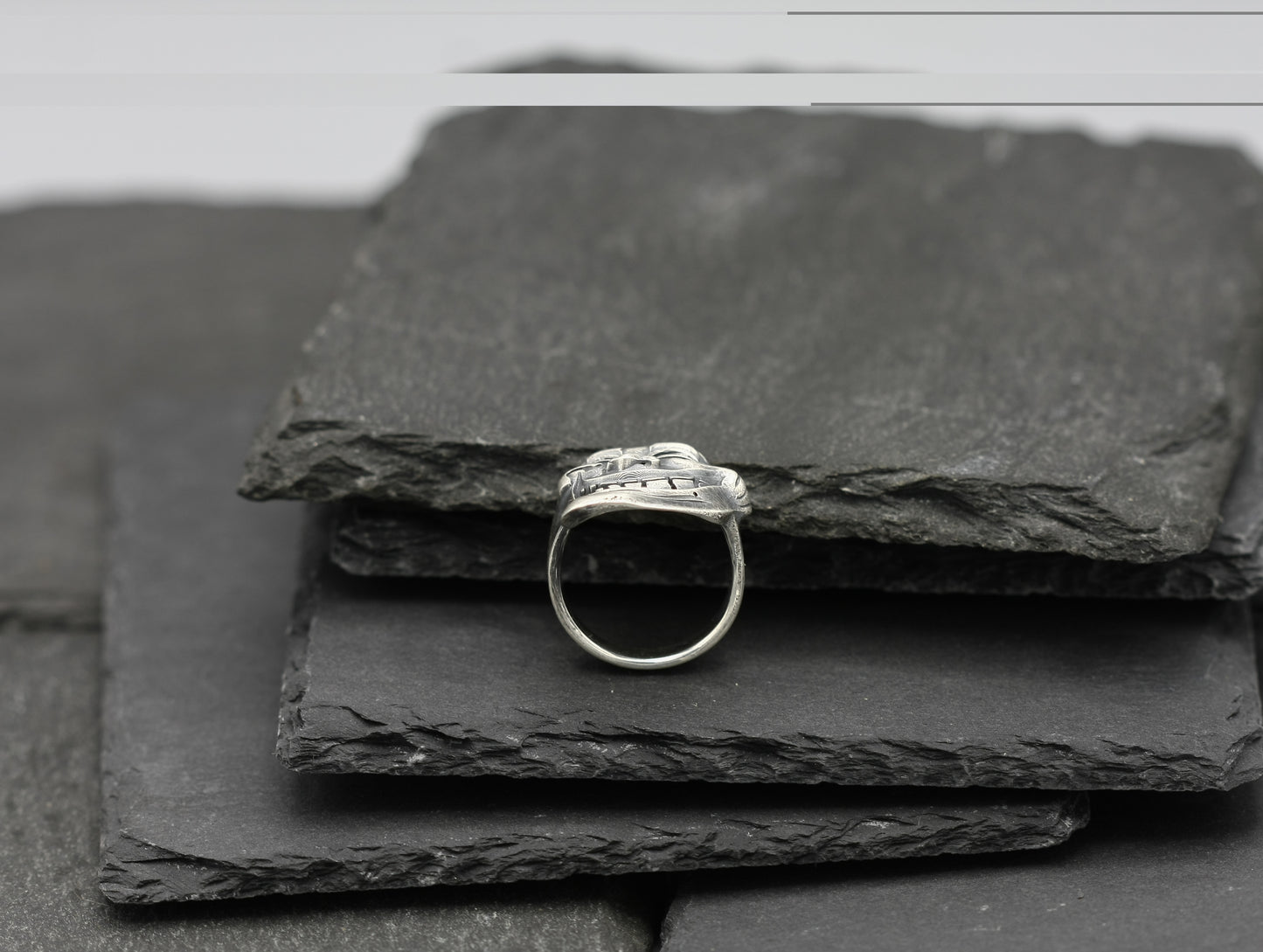 Sterling Silver Trollface Meme Ring – Funny Internet Culture Jewellery, Gamer Gift, Meme Lover Accessory