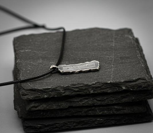 Silver personalized Viking rune necklace, pendant, Norse jewellery