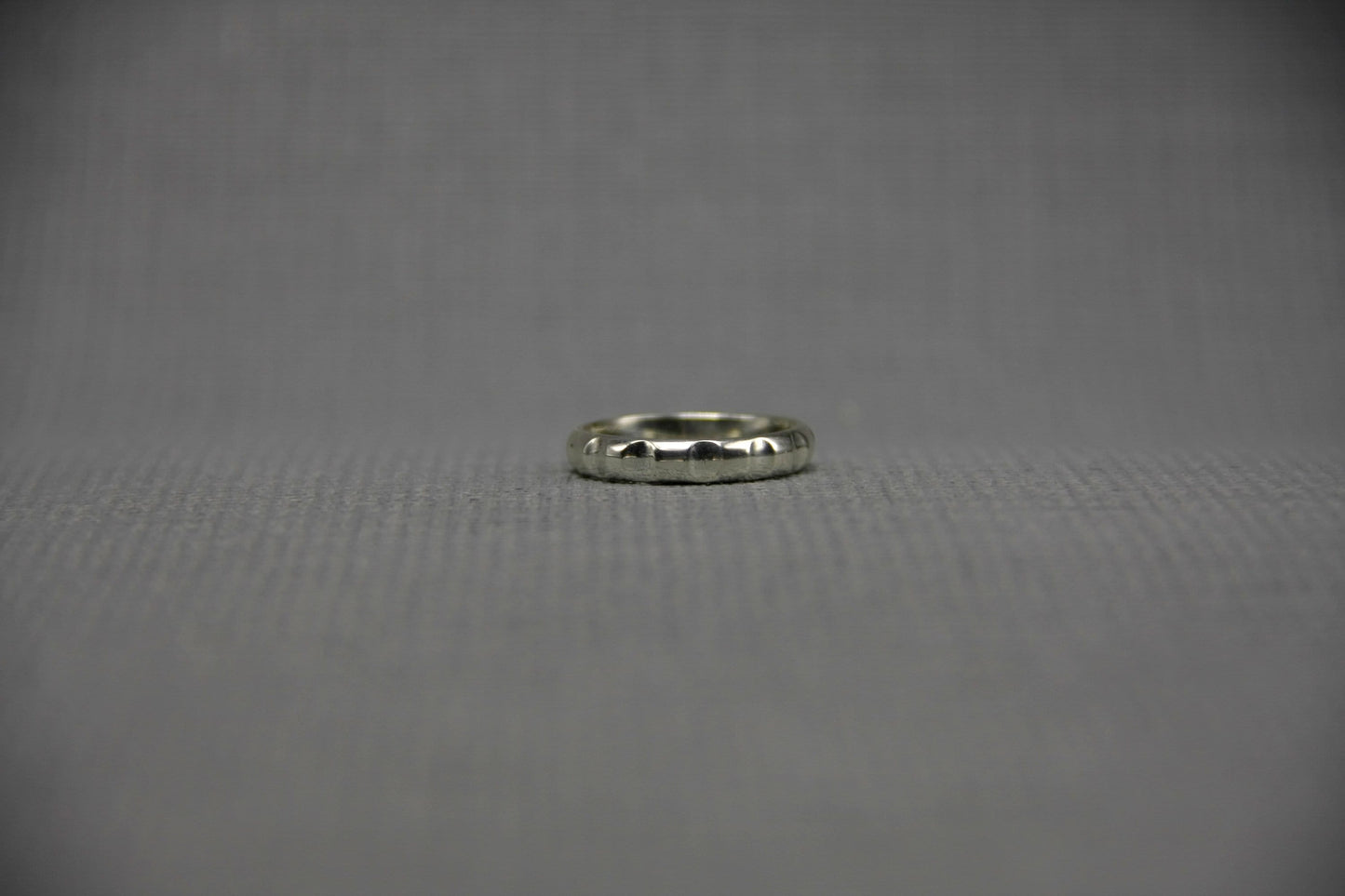 Sterling silver ring, oxidised silver ring, stacking ring, made to order