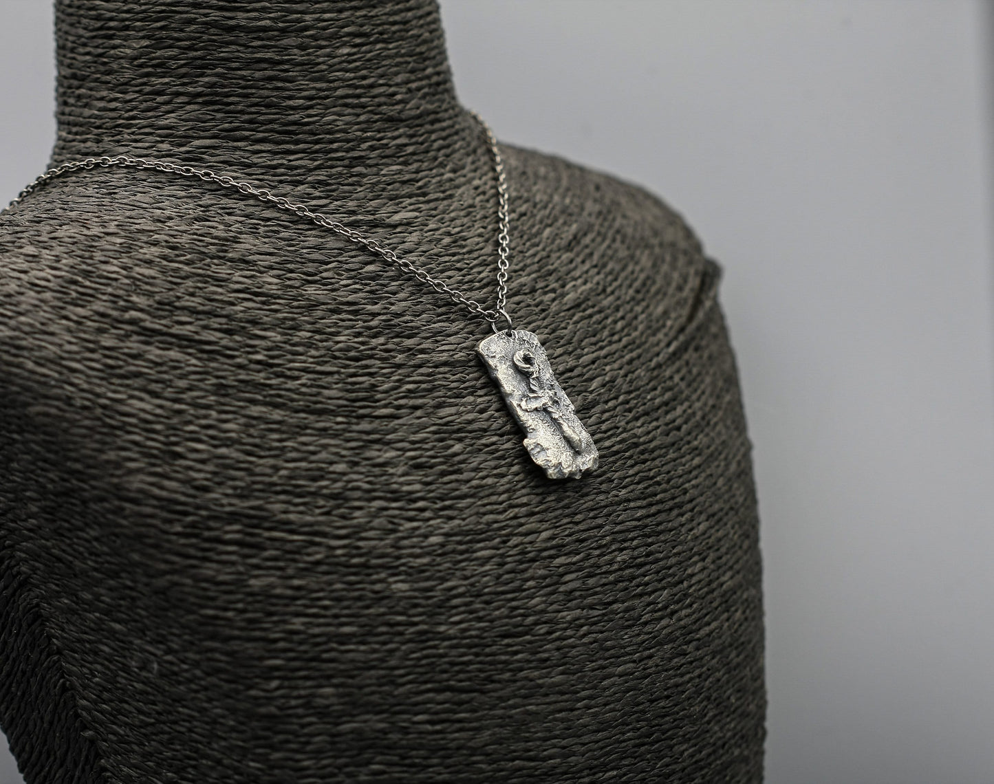 Silver ankh pendant, protective pendant, Egyptian pendant