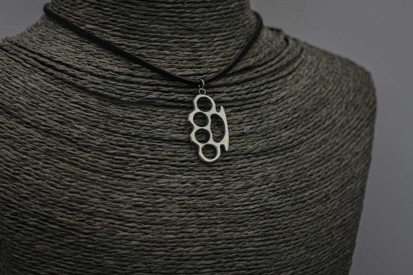 Knuckle Silver Pendant