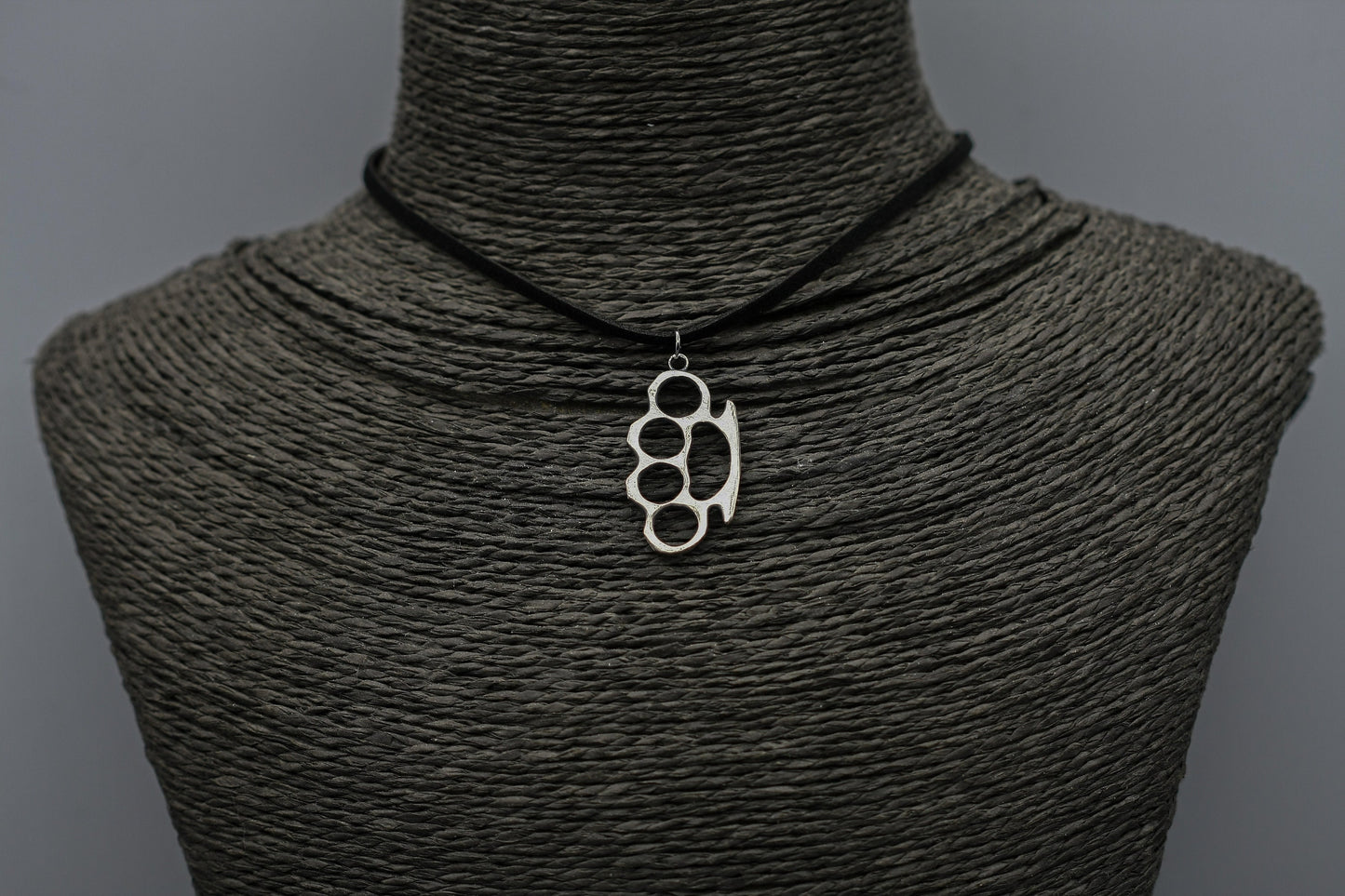 Knuckle Silver Pendant