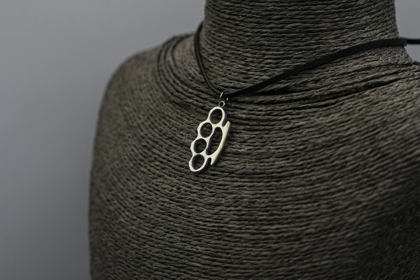Knuckle Silver Pendant