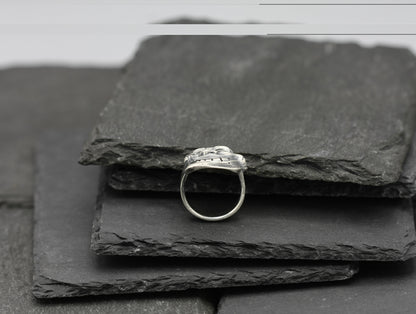 Sterling Silver Trollface Meme Ring – Funny Internet Culture Jewellery, Gamer Gift, Meme Lover Accessory