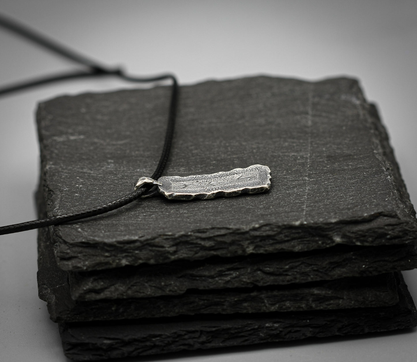 Personalised Viking Rune Necklace — Sterling Silver Norse Pendant