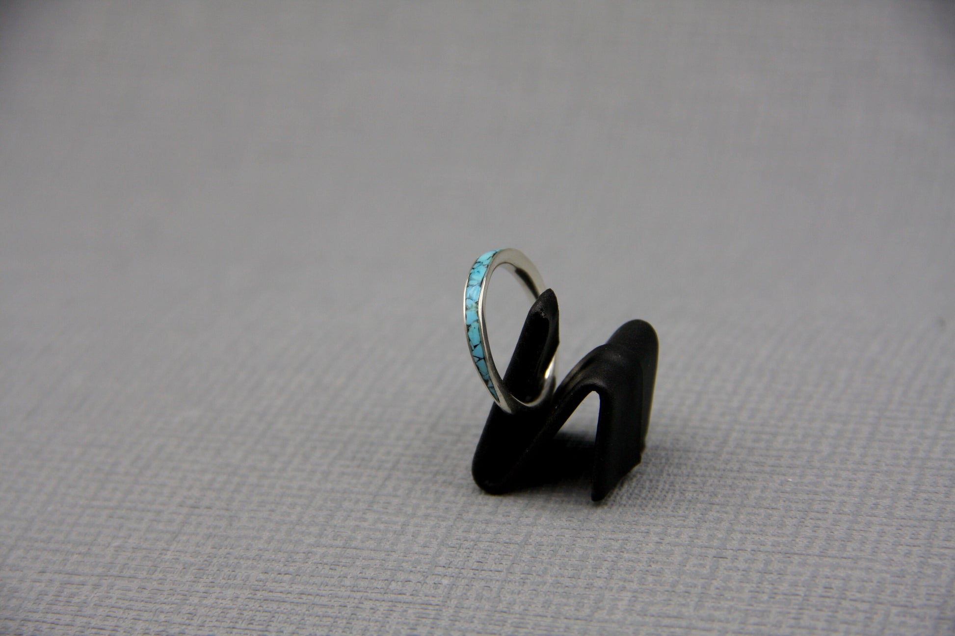 Turquoise inlay ring, Women silver ring,healing jewellery